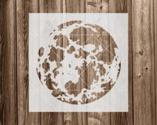 Moon Stencil, Reusable Stencil For Painting, 2216