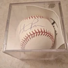 Hunter Pence Autographed Signed Auto MLB Baseball Selig Astros Giants Phillies