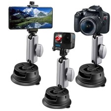 Suction Cup Mount, Car Camera Mount for Phone, Gopro, Canon, Nikon, Sony,