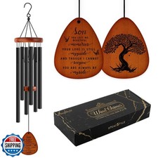 SteadStyle Memorial Gifts for Loss of Son, Memorial Wind Chimes, in Memory of