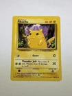 Pikachu Yellow Cheeks 58/102 Base Set Common Pokemon Card Vintage 1999 MP/HP