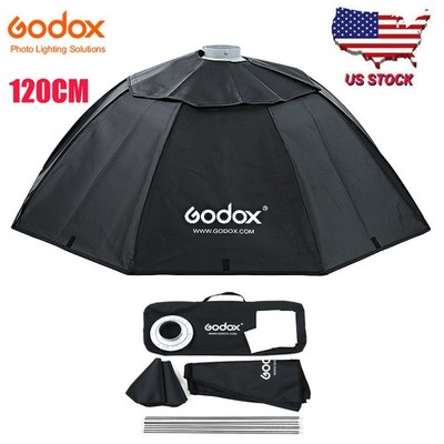 GODOX 47''/ 120cm Octagon Softbox Bowens Mount Softbox For Studio Strobe Lighting