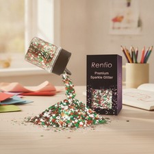 Iridescent Christmas Glitter - 1.76oz Chunky ...