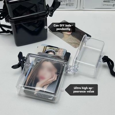 Ins Idol Card Storage Box Decorative Photocard Waterproof Photo Picture Holder
