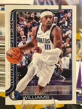 2025-26 Topps Flagship Basketball Brandon Williams-#171. Dallas Mavericks
