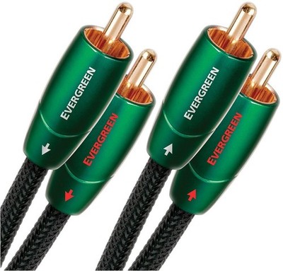 Audioquest Audio-Verbindungskabel/Adapter Evergreen RCA>RCA (1m)