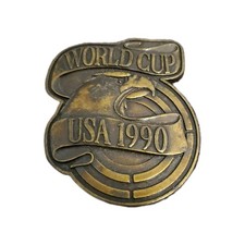 USA Shooting Team Belt Buckle 1990 World Cup Collectible