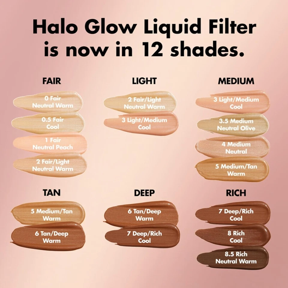 e.l.f. Halo Glow Liquid Filter, Complexion 32.5 ml (Pack of 1), Light Fairo-  - Image 2 of 4