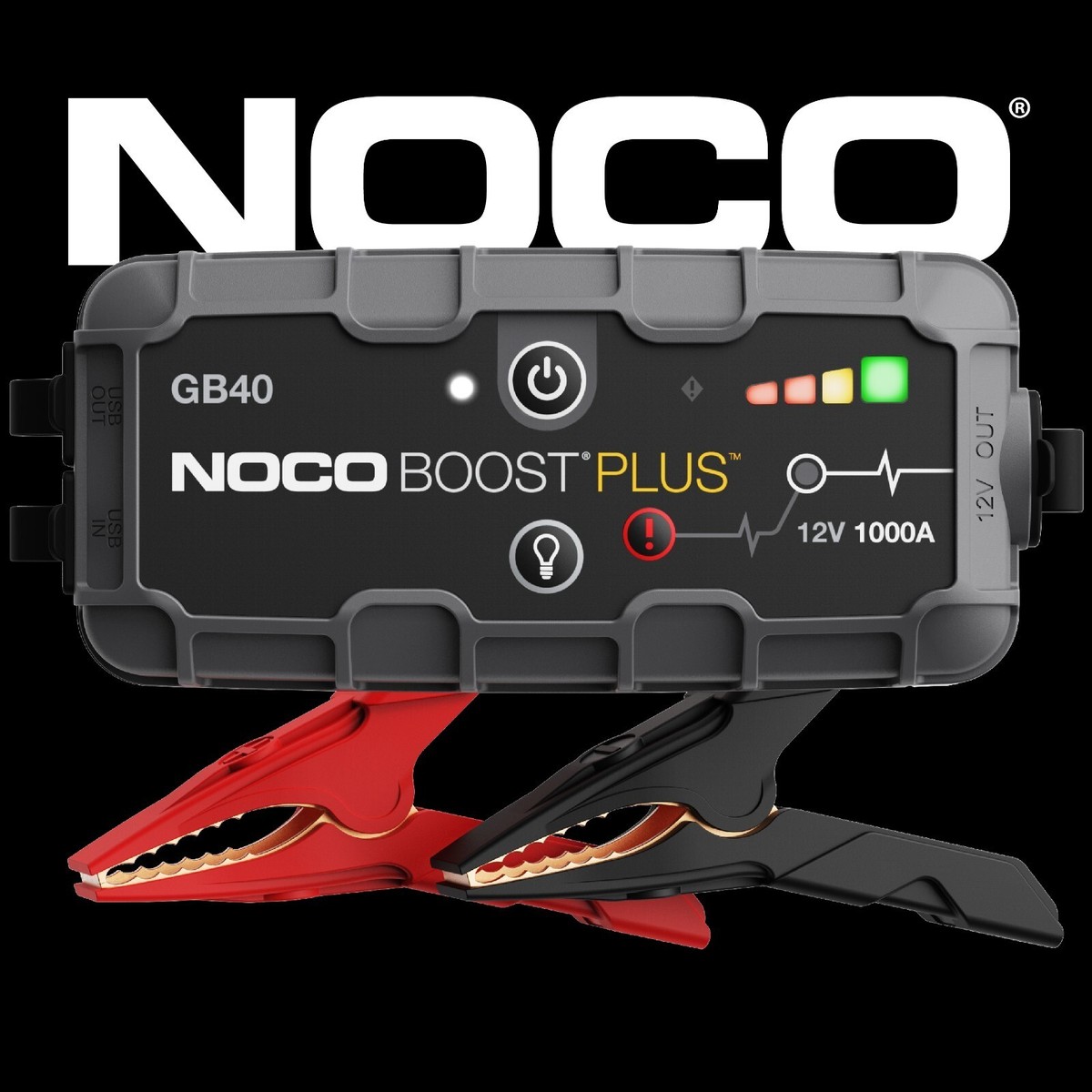 NOCO Boost Plus GB40 1000A 12V UltraSafe Portable Lithium Battery