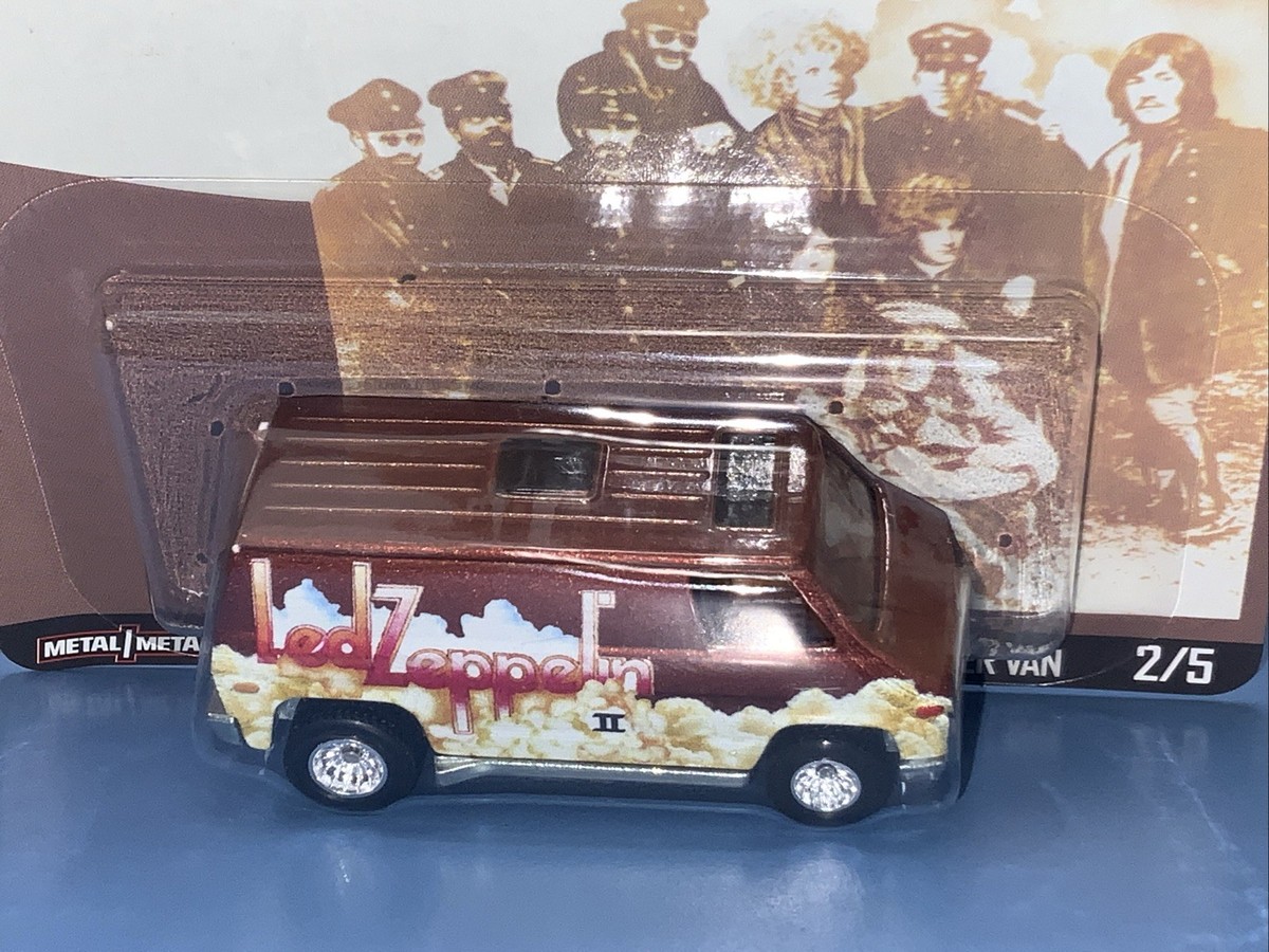 Hot Wheels Led Zeppelin Super Van Die-Cast Car #2/5 Real Riders
