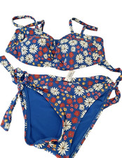 Adore Me Bikini Set Size Large Top & Matching...