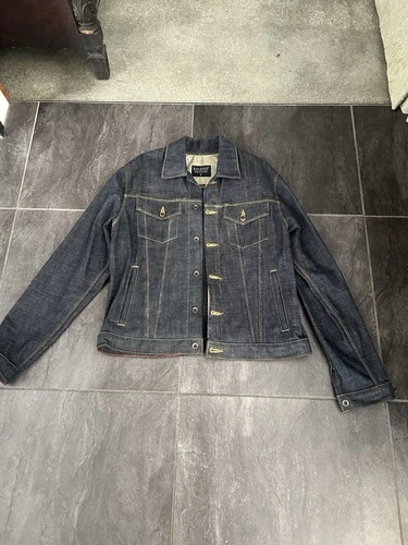 Raleigh Denim Workshop Jacket Size Medium Yellow Accent For The Button Slits￼￼￼ - product listing photo