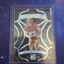 2025 Panini Donruss Christian McCaffrey /50 Galaxy Of Stars 49ers 