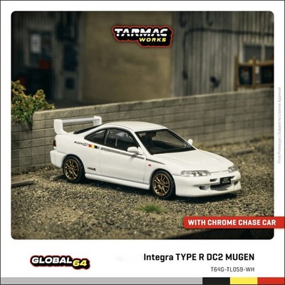 Honda Integra Type R DC2  MUGEN White *** Tarmac Works 1:64