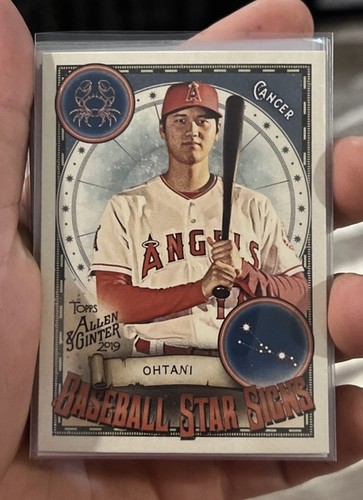 2019 Topps Allen and Ginter Baseball Star Signs #BSS16 Shohei Ohtani - BB