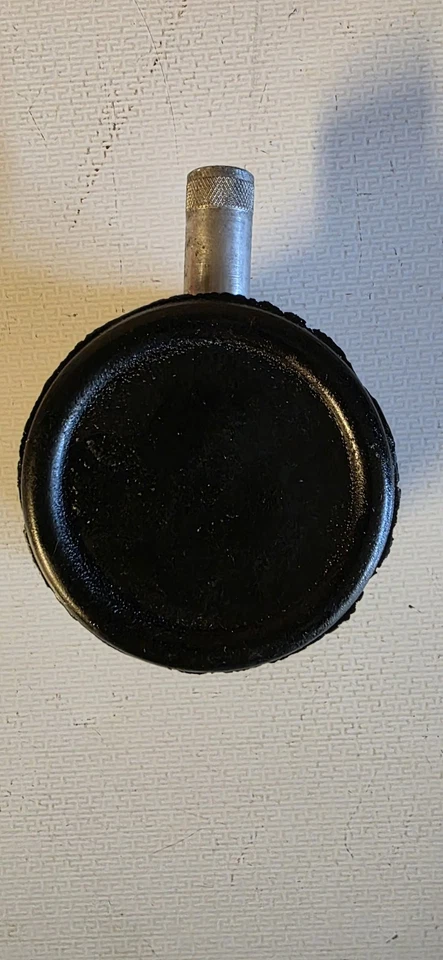 Medidor de presión de neumáticos vintage raro Accu-Gage Meiser bandera a cuadros 0-60 psi Foto 3 de 4