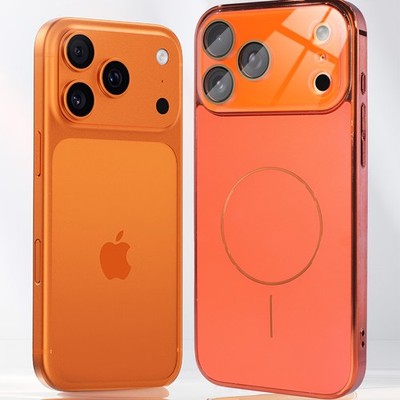 For iPhone 11 12 13 14 15 16 17Pro Max Shockproof Metal Case Mag Safe Lens Cover