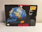 SimEarth: The Living Planet SNES With Box No Manual Super Nintendo Retro VTG