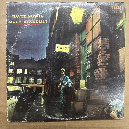 David Bowie Ziggy Stardust  RCA Records LPS 4702 1972 1st Press Vinyl LP Album