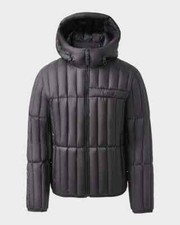 Mackage Peter Hooded Light Down Jacket Size 36 US