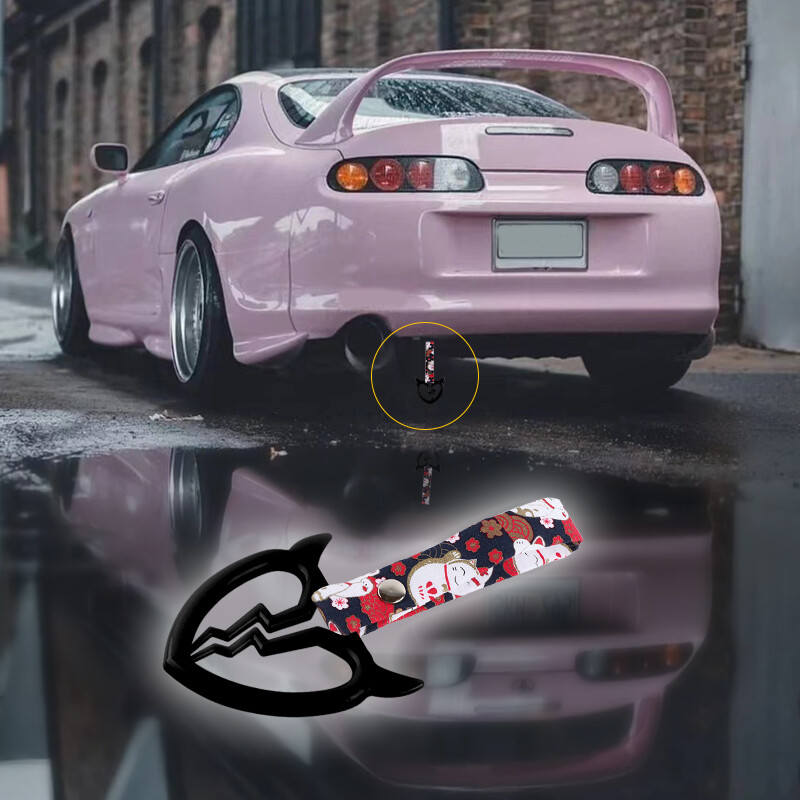 TSURIKAWA JDM Devil Broken Heart JPN Bosozoku BK Ring BK