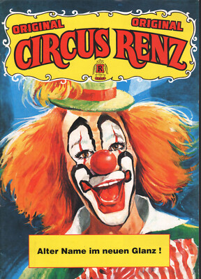 1990 CIRCUS CIRCUS PROGRAM RENZ 20 pages