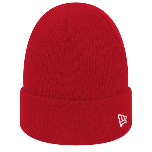 NEW ERA BEANIE HAT PLAIN MENS BLACK 