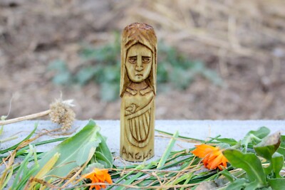 Small Wooden Celtic God ANGUS. God of youth and love | eBay
