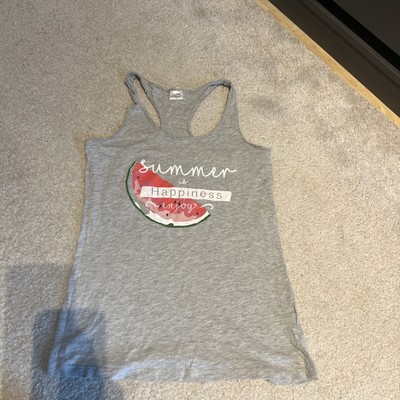 Damen Tanktop Nagelneu Große S Baumwolle 
