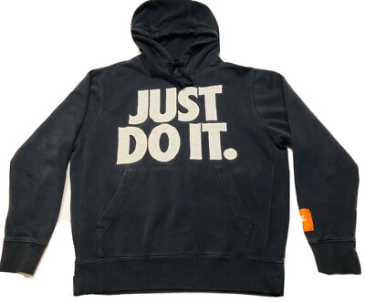 nike just do it black sweatshirt