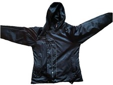 Core Powder Room Ski Snowboard Hooded Black Pink Jacket M Medium