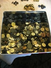 Über 500 Trachtenknöpfe Hirschhornknöpfe Konvolut Vintage Dachbodenfund Rarität