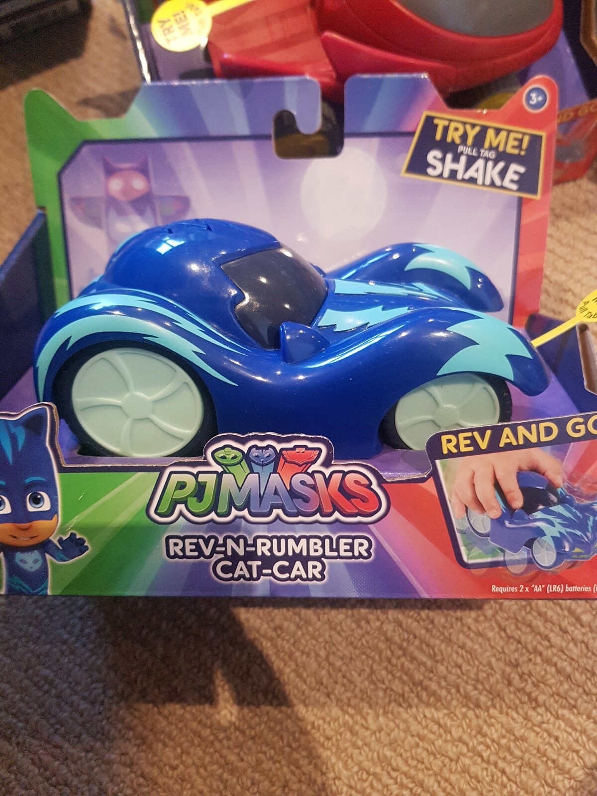 Pj Masks Rev N Rumbler Cat Car | eBay UK