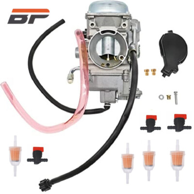 NEW Carburetor For Arctic Cat 500 4x4 Keihin Cvk 36 & Shut Off Valve Kits