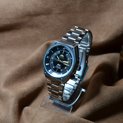 Japanese Watch ORIENT SK Crystal Men's Wristwatch 21 Jewels