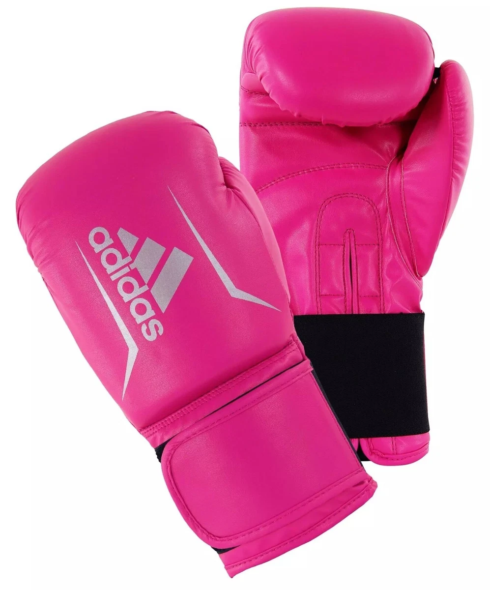Pink adidas boxing best sale gloves