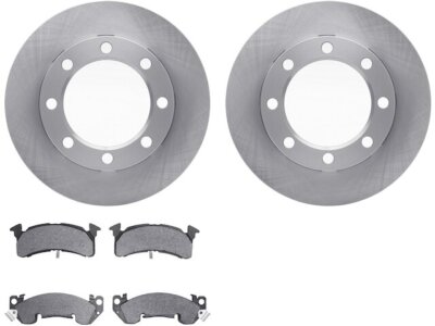 For 1987 Chevrolet V20 Suburban Brake Pad and Rotor Kit Dynamic Friction 11296DY