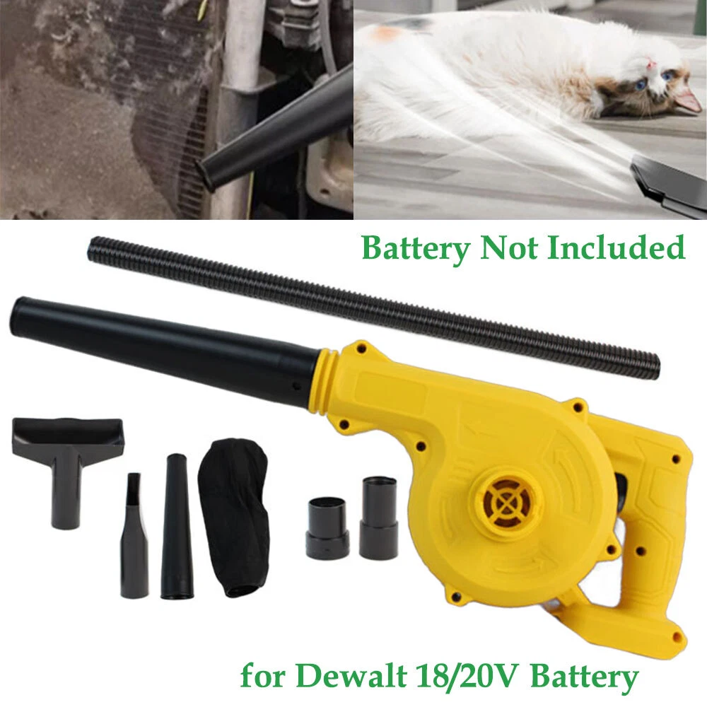 Cordless Leaf Blower for Dewalt 20V Battery 2in1 Electric Leaf Blower Vacuum UK