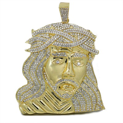 Cubic Zirconia Gold Plated Hip Hop Jewelry VANAXIN Iced Out Bling