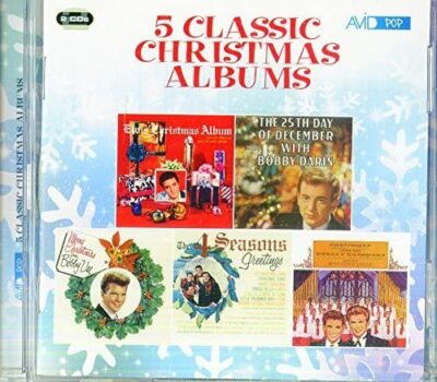 5 Classic Christmas Albums 2-CD NEW SEALED Elvis/Bobby Darin/Everly Brothers+