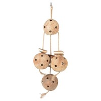 Duvo+ Coconut Jungle Vogelschaukel Sisal Pappe 72,5X25X12Cm Voliere Spielzeug