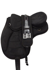 Treeless Freemax Synthetic Black English Saddle All Size Available.