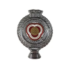 Rev Up Your Nostalgia: Vintage Forenede Danske Motorejere Car Emblem (1930s)