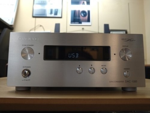 Onkyo DAC-1000 D/A Converter Headphone Amplifier Used Onkyo DAC-1000 D/A Converter Headphone Amplifier Used