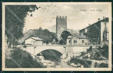 Trento Città Torre Vanga cartolina QZ9369