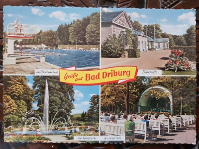 Postcard 908 not used, Bad Driburg, postcard, collection, postcard