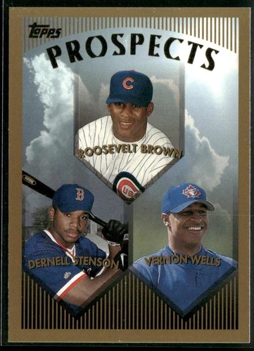 1999 Topps #436 Roosevelt Brown / Dernell Stenson / Vernon Wells