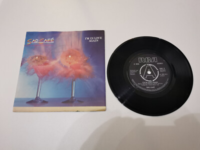 sad cafe im in love again 7'' vinyl record very good condition
