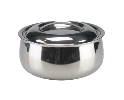 Stainless Steel Hot Pot Insulated Food Warmer Storage Casserole