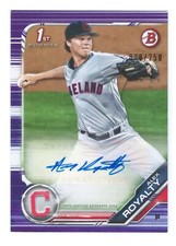 2019 Bowman 1st Auto Alex Royalty #'d /250 Purple Cleveland FREE SHIPPING!!